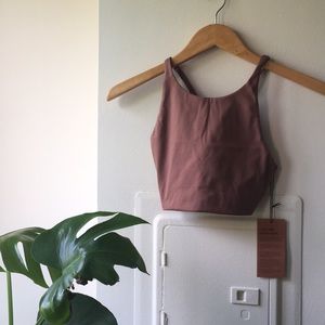 NWT Girlfriend Collective Topanga Bra in Acorn🍂